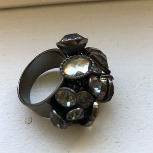 BCBG jeweled ring